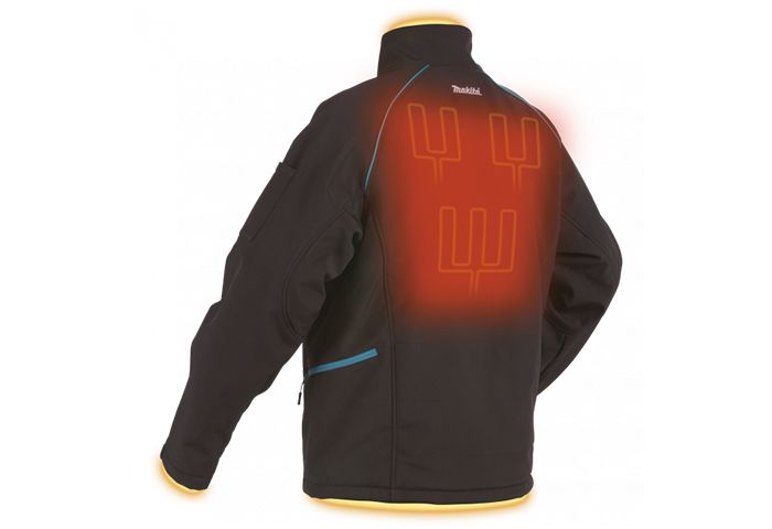 Аккумуляторная куртка Makita DCJ205ZXL 