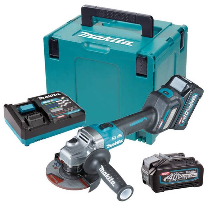 Аккумуляторная болгарка XGT 40 V MAX Makita GA023GM201