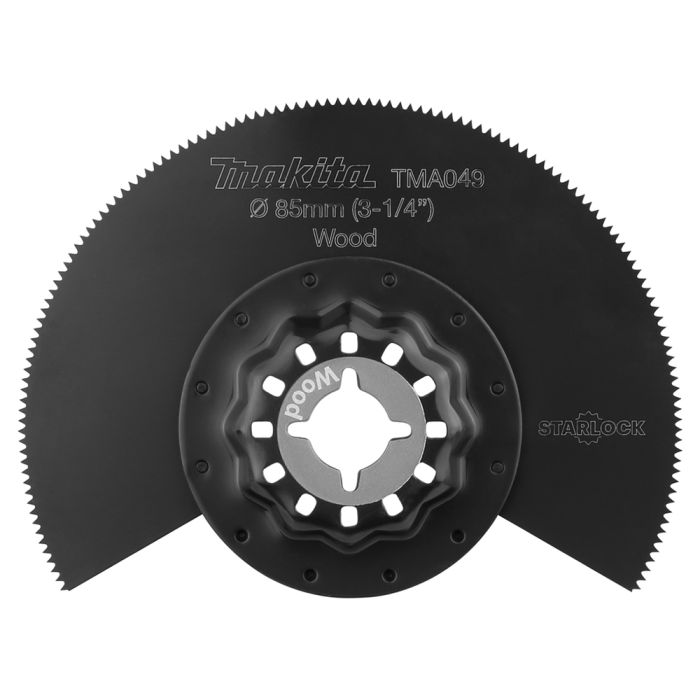 Сегментований пиляльний диск HCS 85 мм (дерево, оргскло) Makita (B-64836)