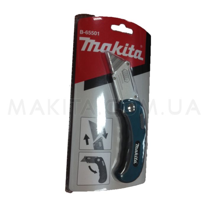 Нож монтажный с быстрой заменой лезвия Makita (B-65501)