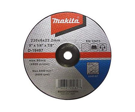 Шлифовальный диск MAKITA 230x22,23x6 мм (D-18487)