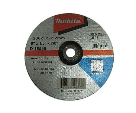 Шлифовальный диск MAKITA 230x22,23x3 мм (D-18596)