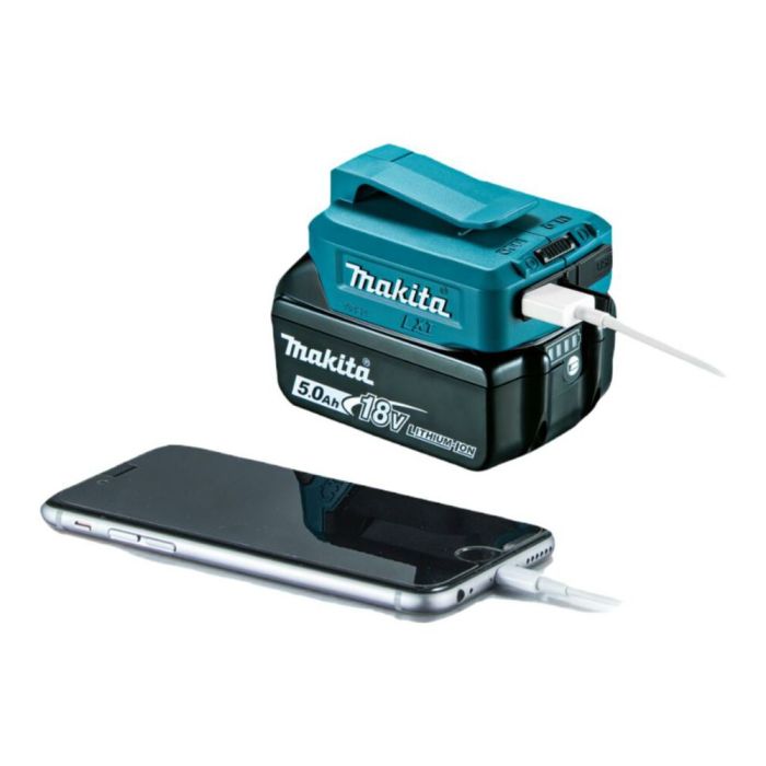 USB преобразователь для мобильных устройств USB 14,4 V/18 V LXT Makita (DECADP05)