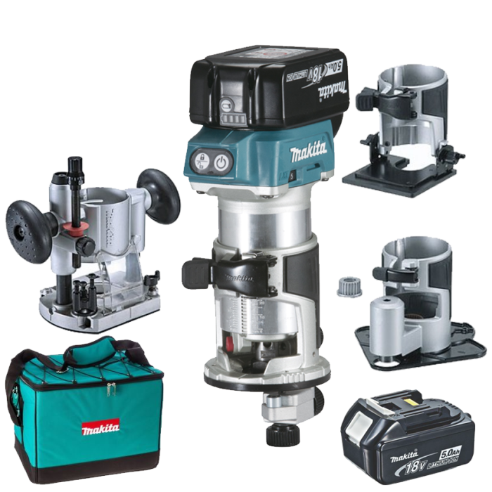 Акумуляторний фрезер Makita DRT50RTEX3