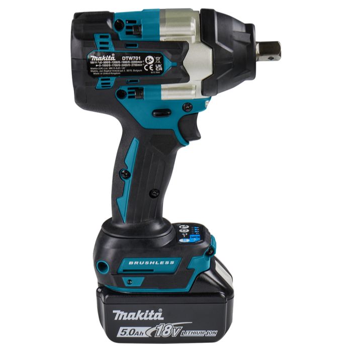 Акумуляторний ударний гайкокрут Makita DTW701RTJ