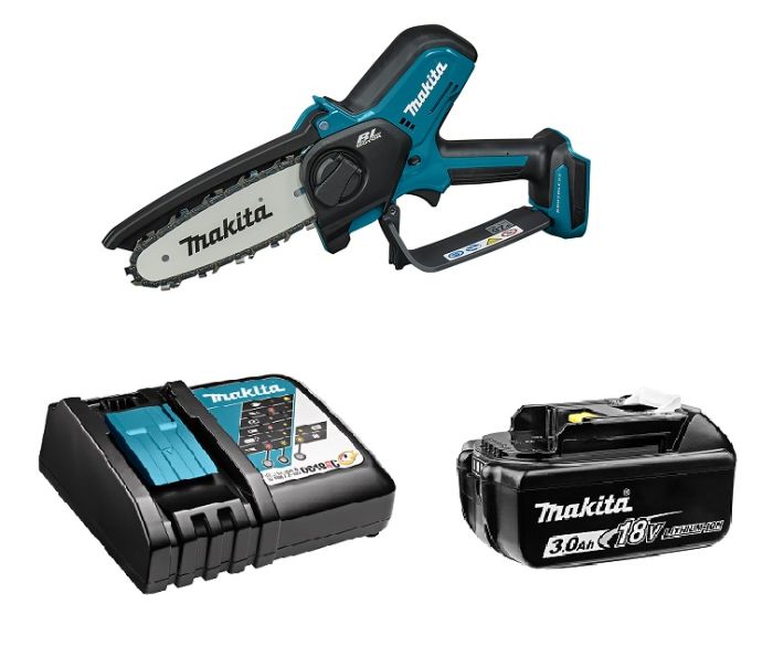 Набір інструменту Makita Акумуляторна ланцюгова пила DUC150Z+акумулятор BL1830B+ зарядний пристрій DC18RC