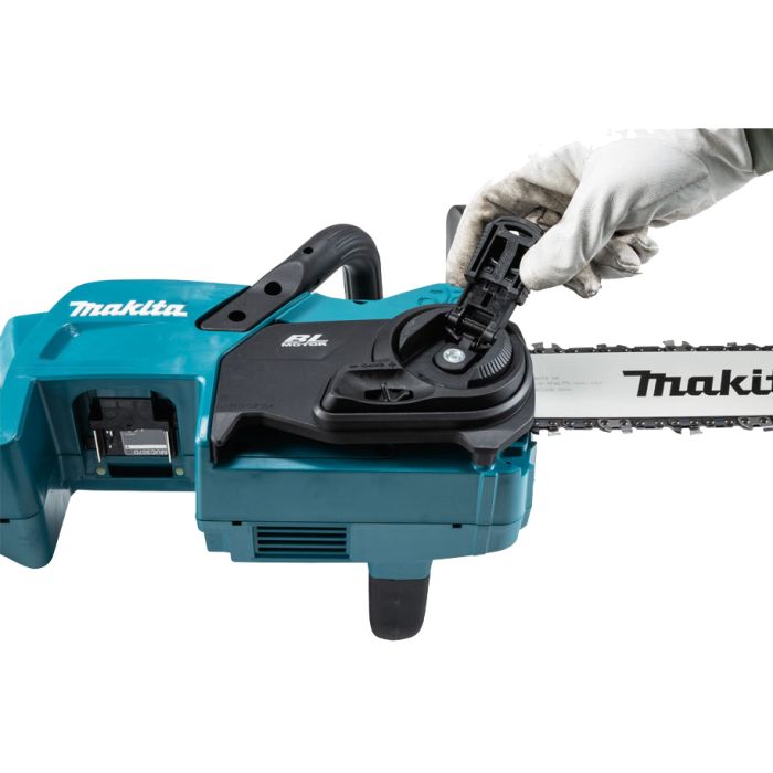 Аккумуляторная цепная пила Makita DUC357Z + BL1850B + DC18RC