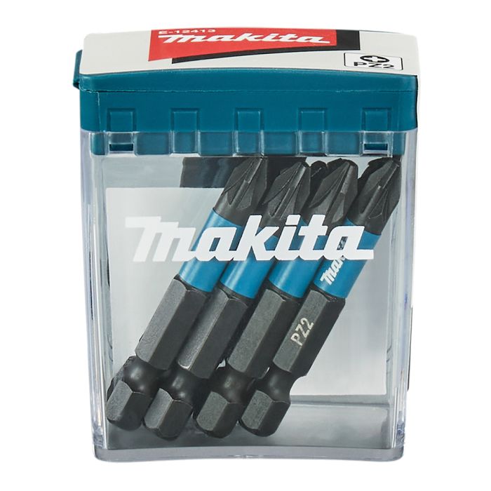 Біти PZ2 50 мм Impact Black 10 шт Makita (E-12413)