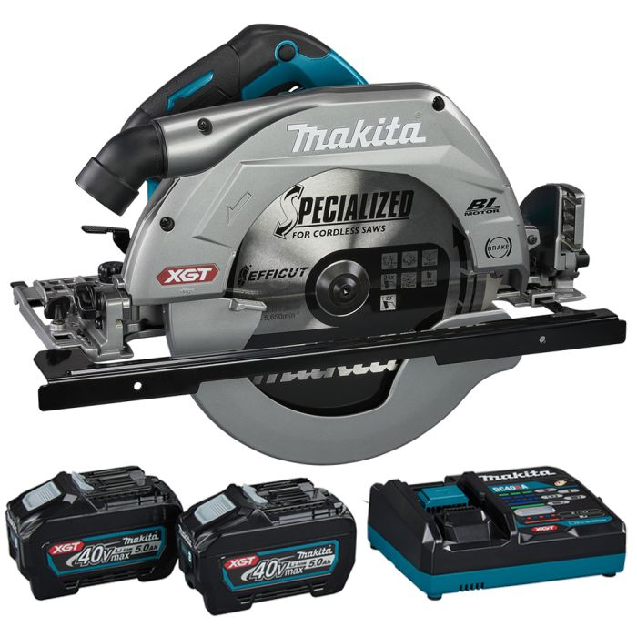 Акумуляторна дискова пила Makita XGT 40 V MAX HS011GT201