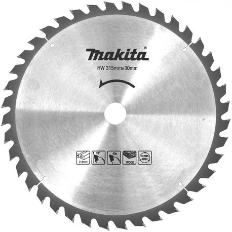Пильный диск Makita для 2712 315x30 мм 40 зубьев (JM27170001)