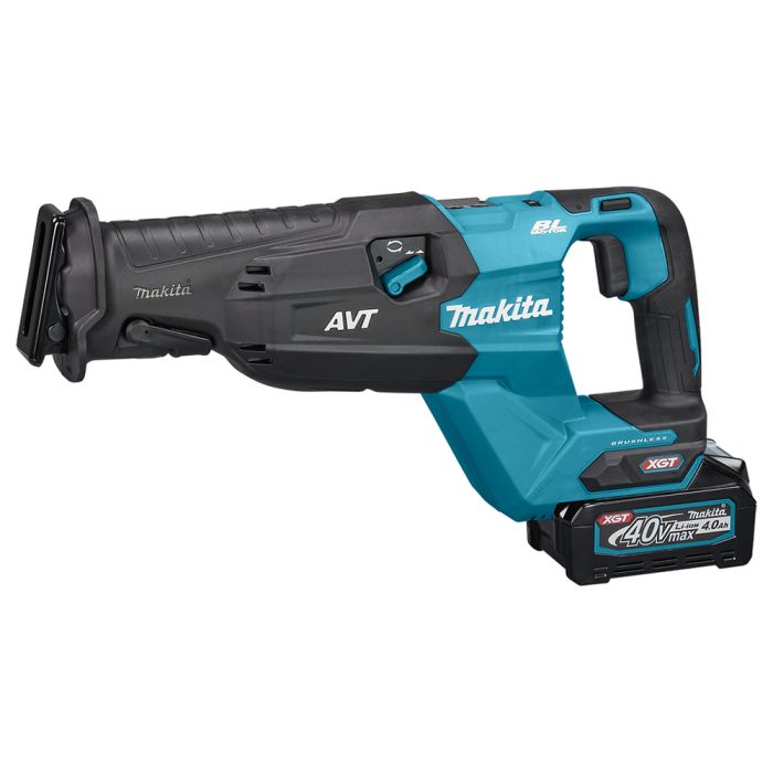 Акумуляторна шабельна пила Makita XGT 40 V MAX JR002GM201