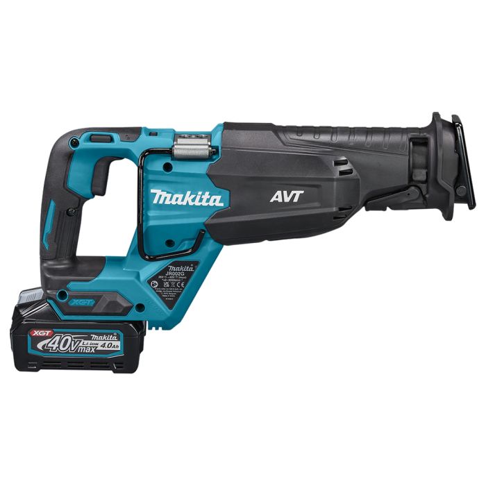 Акумуляторна шабельна пила Makita XGT 40 V MAX JR002GM201