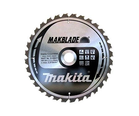 Пильный диск MAKITA MAKBlade 260 мм (B-08931)