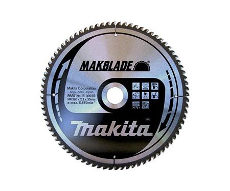 Пильный диск по дереву MAKITA MAKBlade 250 мм 72Т