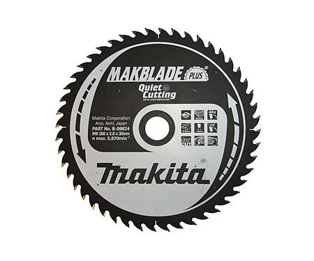 Пильный диск по дереву MAKITA MAKBlade Plus 216 мм 48Т
