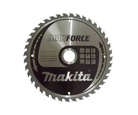 Пильный диск MAKITA MAKForce 170 мм (B-08442)