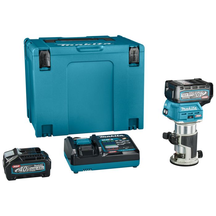 Акумуляторний фрезер Makita XGT 40 V MAX RT001GM210