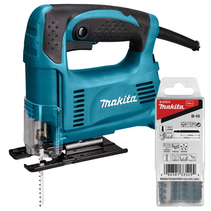 Лобзик Makita 4326 + полотна B-07674