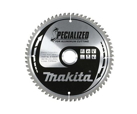 Пильный диск по алюминию MAKITA Specialized 216 мм (B-09628)