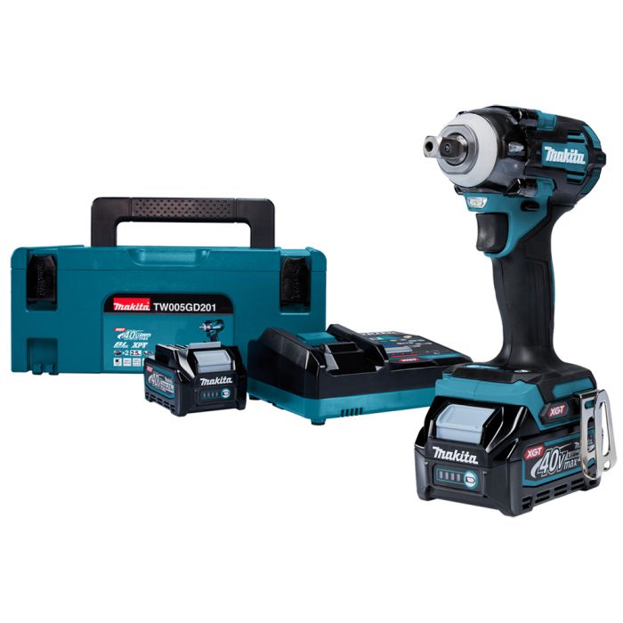 Акумуляторний ударний гайкокрут Makita XGT 40 V MAX TW005GD201