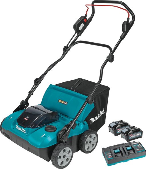 Акумуляторний скарифікатор Makita XGT, 40В, 4Аг х 2шт, DC40RB, 380мм UV001GM201